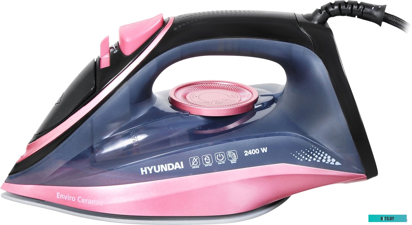 H-SI01623 Утюг Hyundai H-SI01623 2400Вт черный/розовый