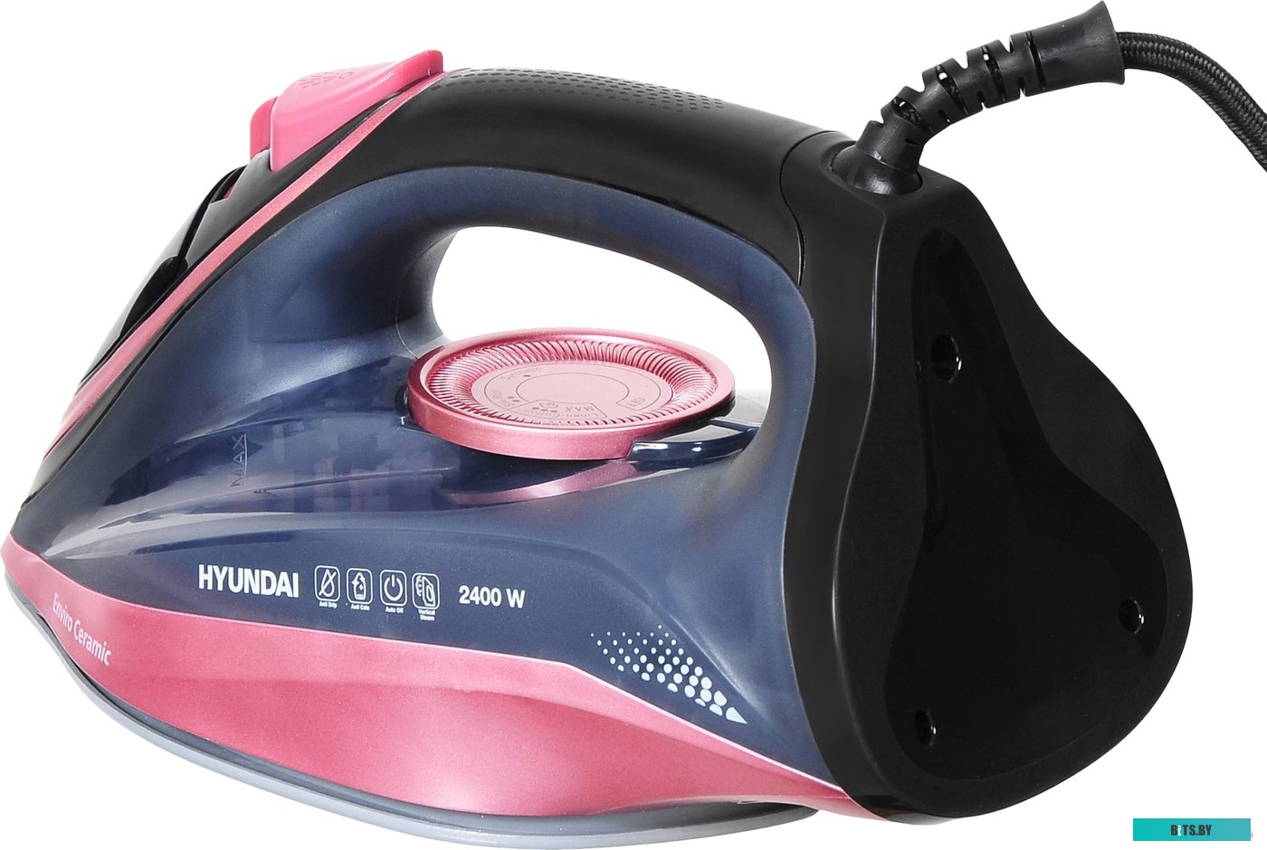 H-SI01623 Утюг Hyundai H-SI01623 2400Вт черный/розовый