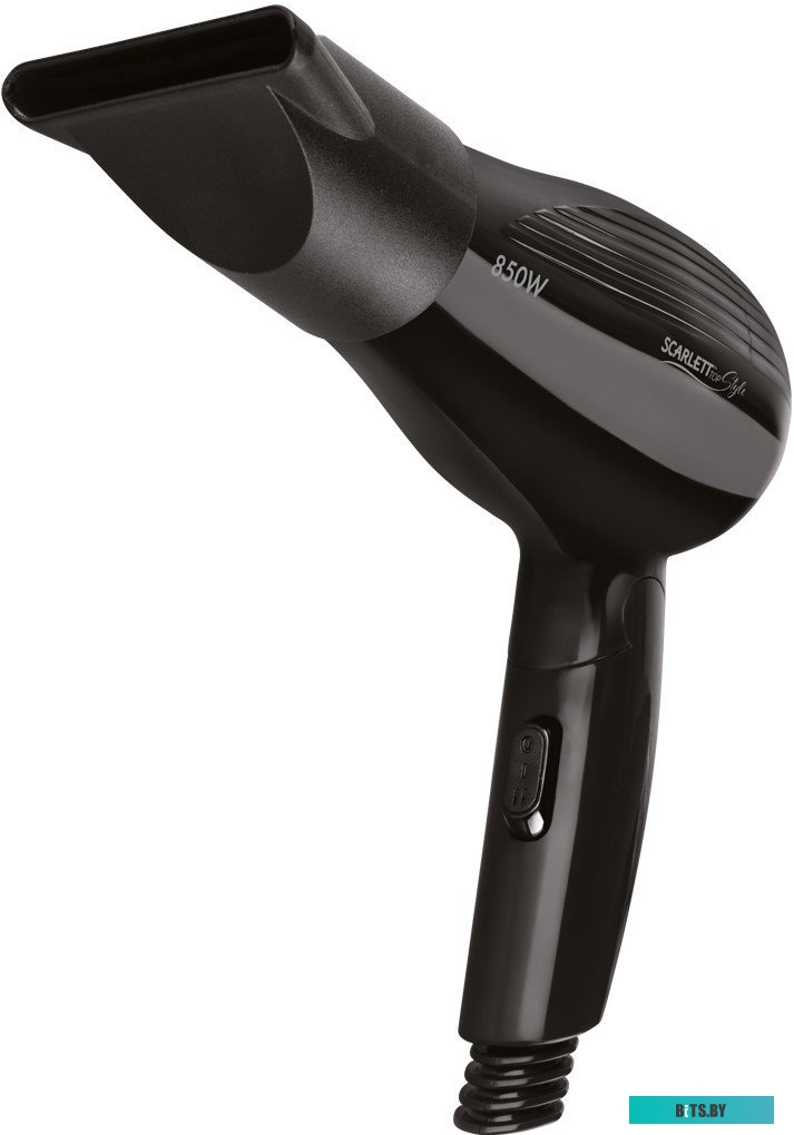 HD70IT23 Фен SCARLETT SC-HD70IT23, дорожный, 850Вт, черный