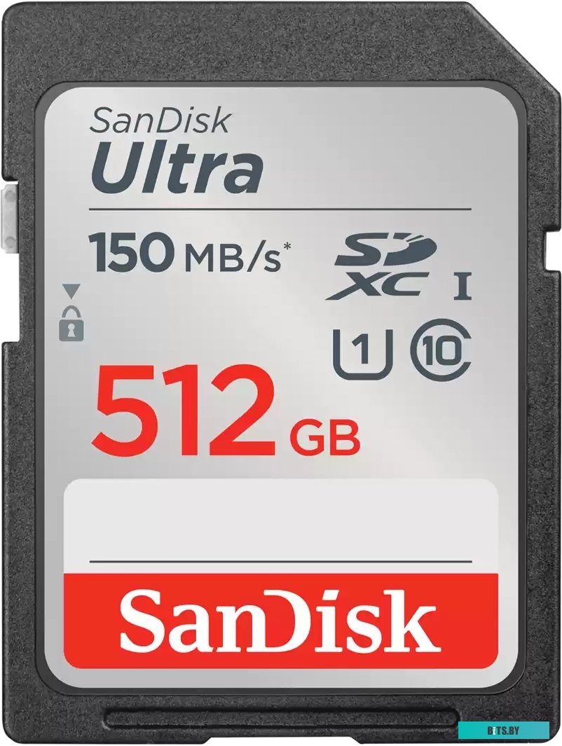 Карта памяти SanDisk Ultra SDXC SDSDUNC-512G-GN6IN 512GB