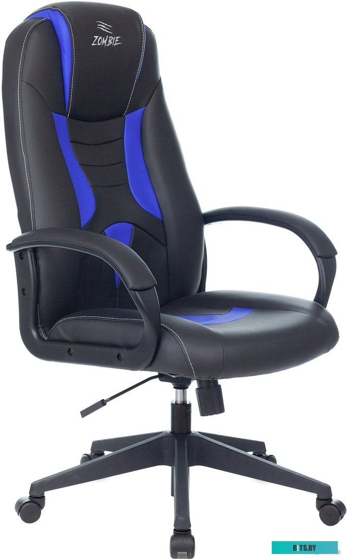 Кресло Бюрократ ZOMBIE 8 BLUE (черный/синий)