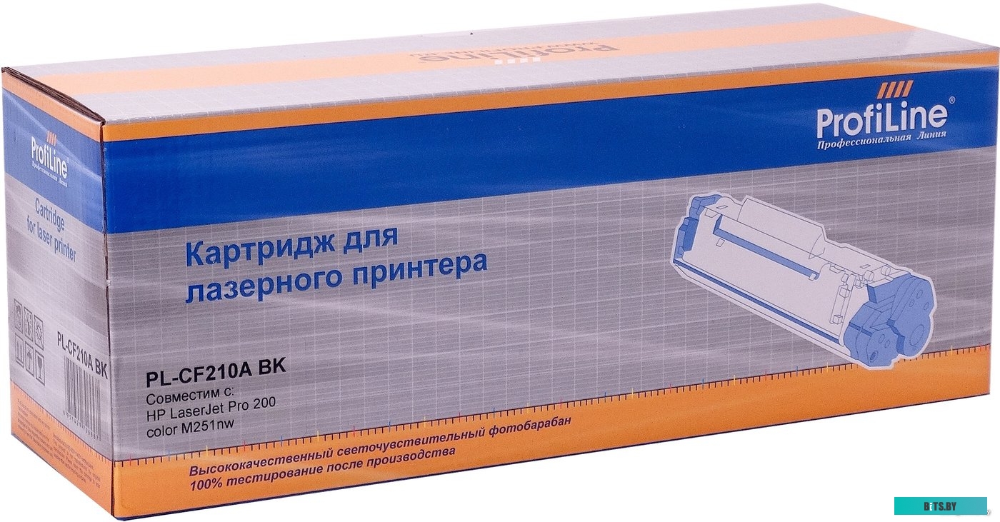 Картридж ProfiLine PL-CF210A/731-BK (аналог HP CF210A, Canon 731 Black)