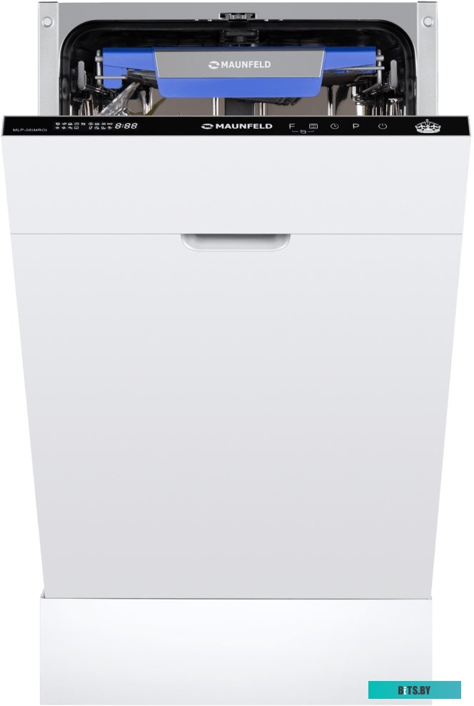 КА-00012695 Холодильник двухкамерный MAUNFELD MFF177NFW No Frost, Side by Side, инверторный белый