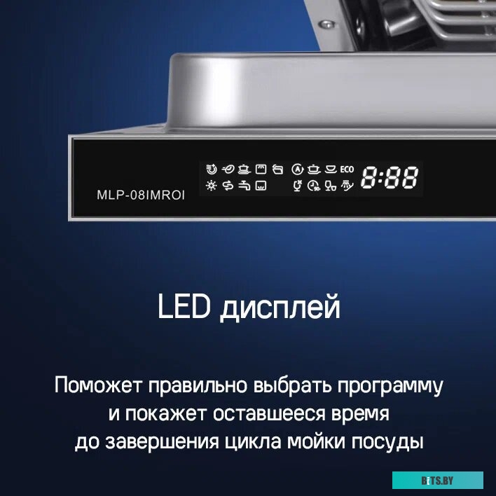 КА-00012695 Холодильник двухкамерный MAUNFELD MFF177NFW No Frost, Side by Side, инверторный белый