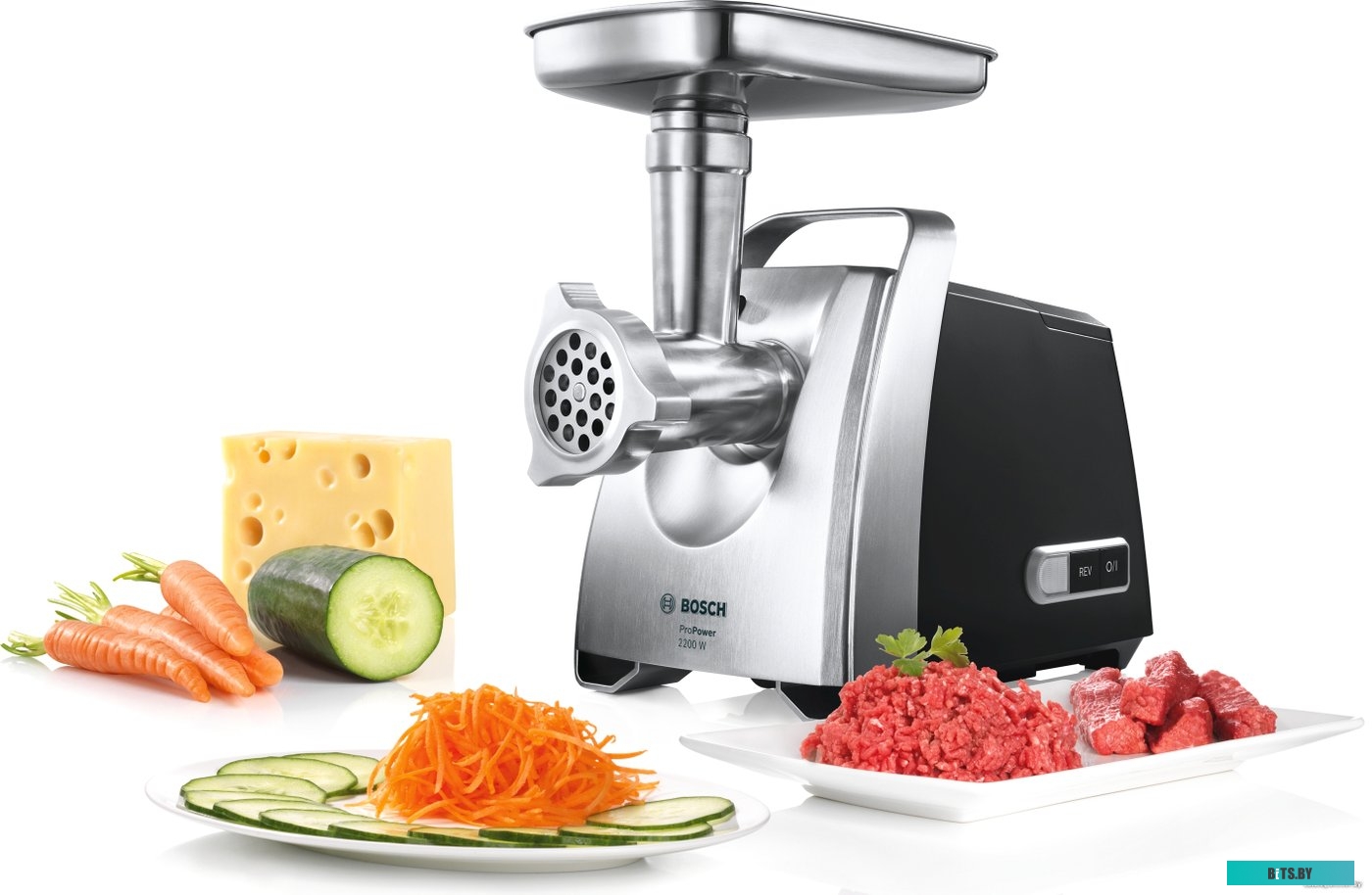 MFW68680 Мясорубка Bosch ProPower MFW68680,  черный / серый