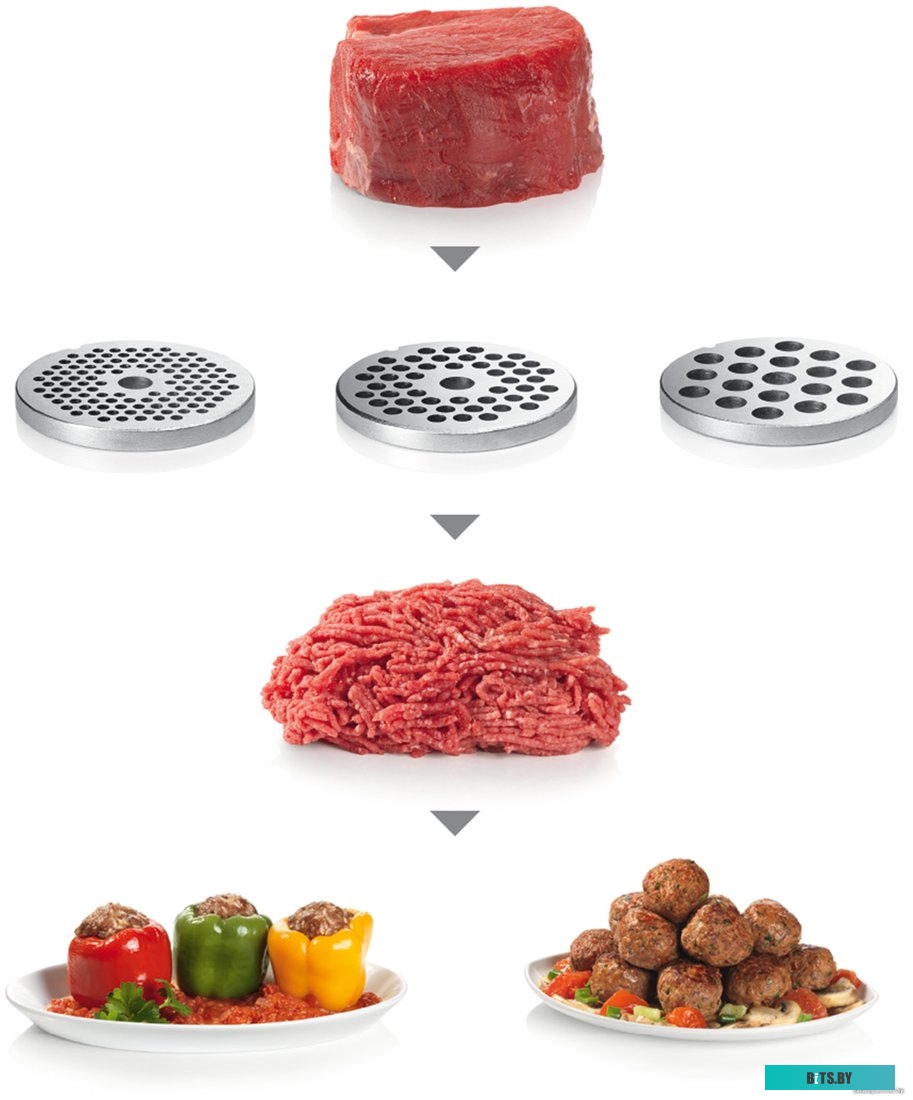 MFW68680 Мясорубка Bosch ProPower MFW68680,  черный / серый