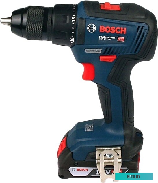 Дрель-шуруповерт Bosch GSR 18V-50 Professional 06019H5000 (с 2-мя АКБ, кейс) <0 601 9H5 000>