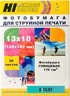 Фотобумага Hi-Black Hi-Image глянцевая 13x18, 170 г/м2, 50 л [A210201U]