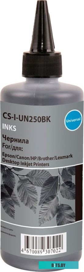 Чернила Cactus CS-I-Un250BK черный 250мл (для HP/Lexmark/Canon/Epson/Brother)