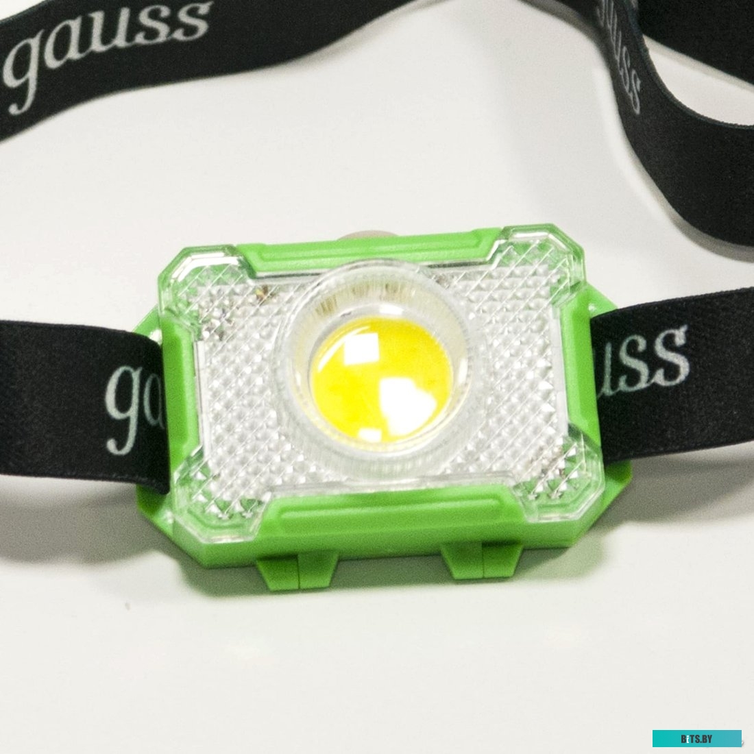 GF305 Фонарь налобный Gauss GFL305 зеленый 3Вт лам.:светодиод. AAAx3 (GF305)