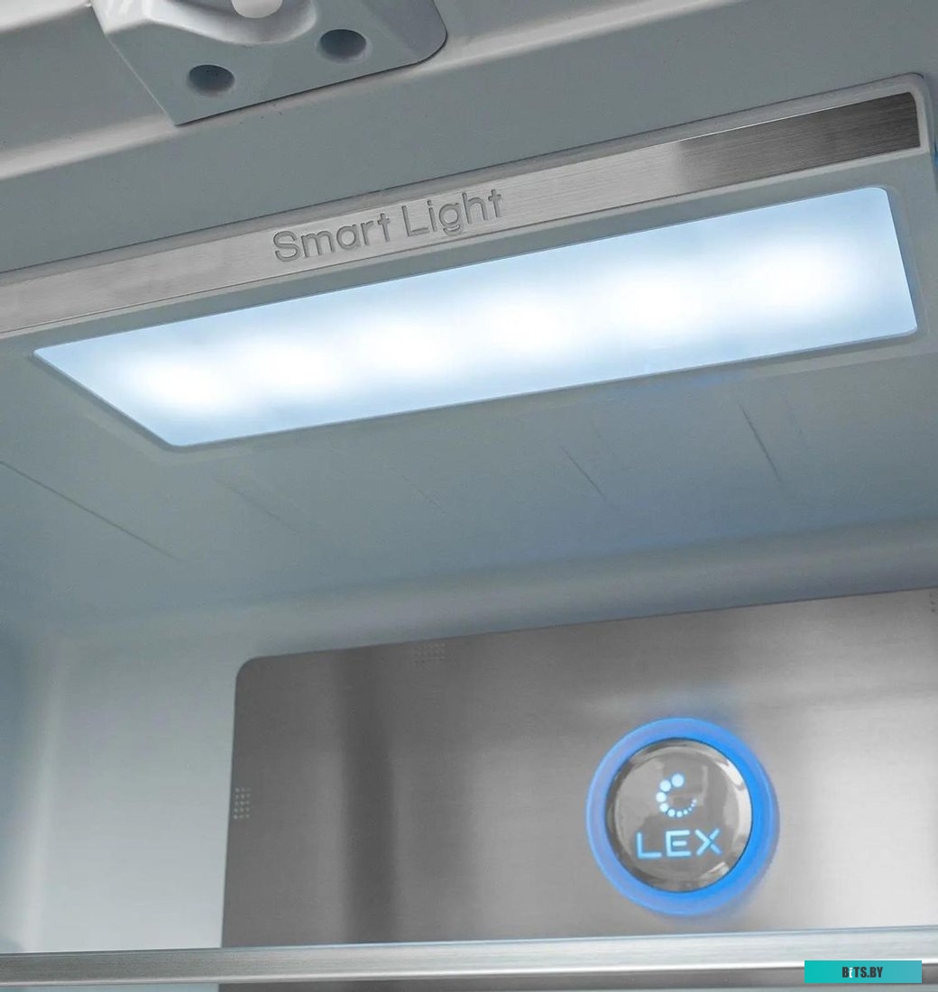 CHHE000024 Холодильник Lex LCD505GIGID 3-хкамерн. золотистый стекло