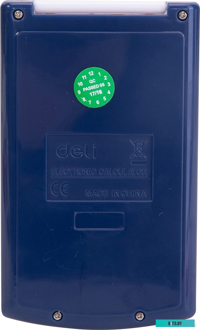Калькулятор карманный Deli E39217/BLUE