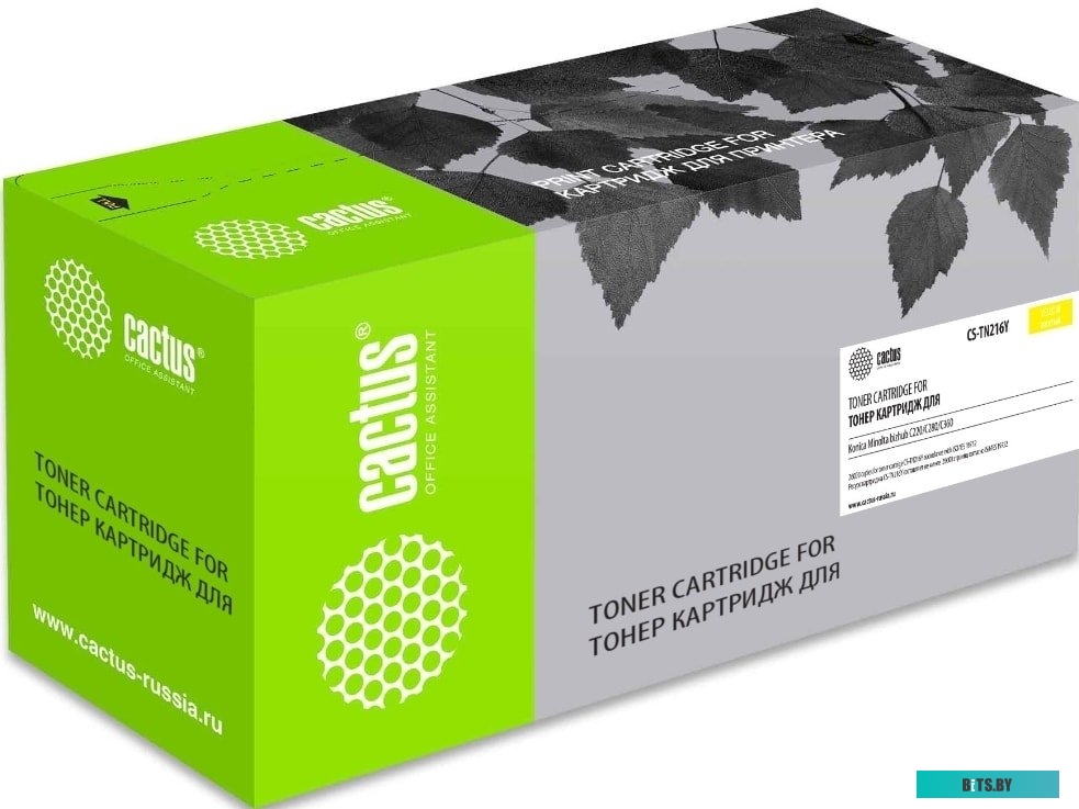 Картридж CACTUS CS-TN216Y (аналог Konica Minolta TN216Y)