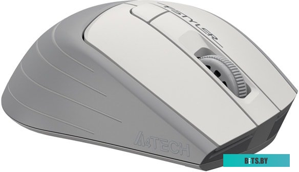 Мышь A4Tech Fstyler FG30S (серый/белый)