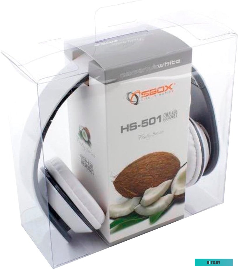 Наушники (Гарнитура) SBox HS-501W