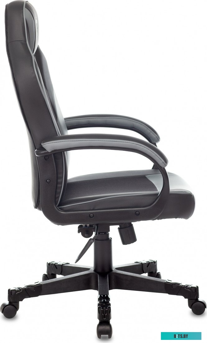 Кресло Бюрократ ZOMBIE GAME 17 GREY (черный/серый)