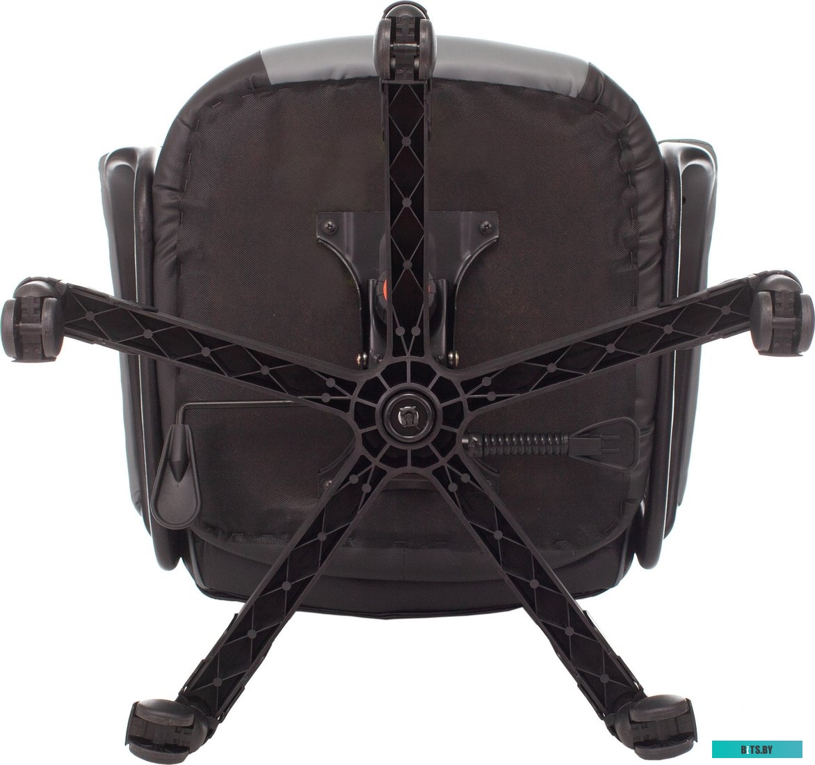 Кресло Бюрократ ZOMBIE GAME 17 GREY (черный/серый)