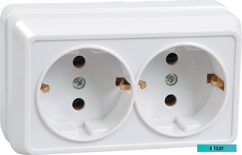 Розетка IEK Октава РС22-3-ОБ <ERO21-K01-16-DC>