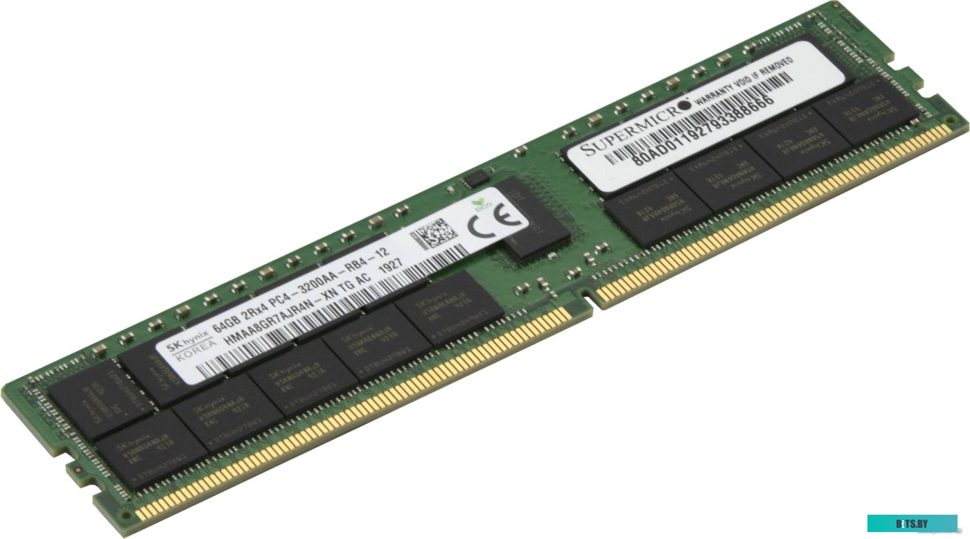 Модуль памяти для сервера Supermicro 64ГБ DDR4 3200 МГц MEM-DR464L-HL02-ER32