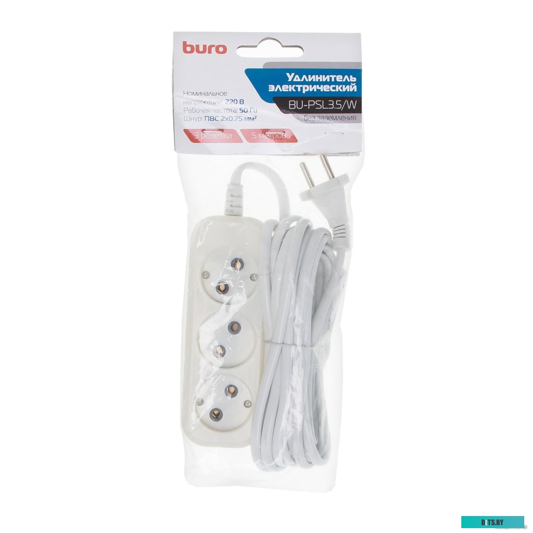 Сетевой фильтр (удлинитель) Buro BU-PSL3.5/W