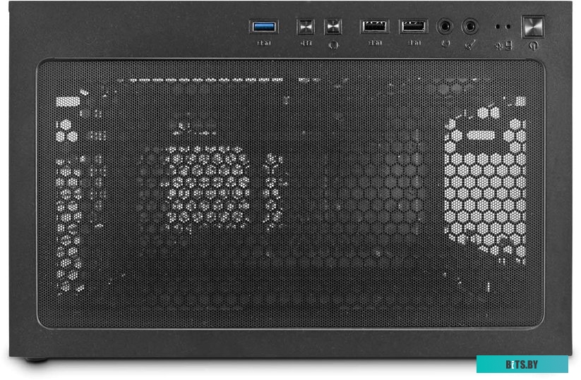 Корпус 1stPlayer Trilobite T3-G (черный) <T3-G-BK-4F1>