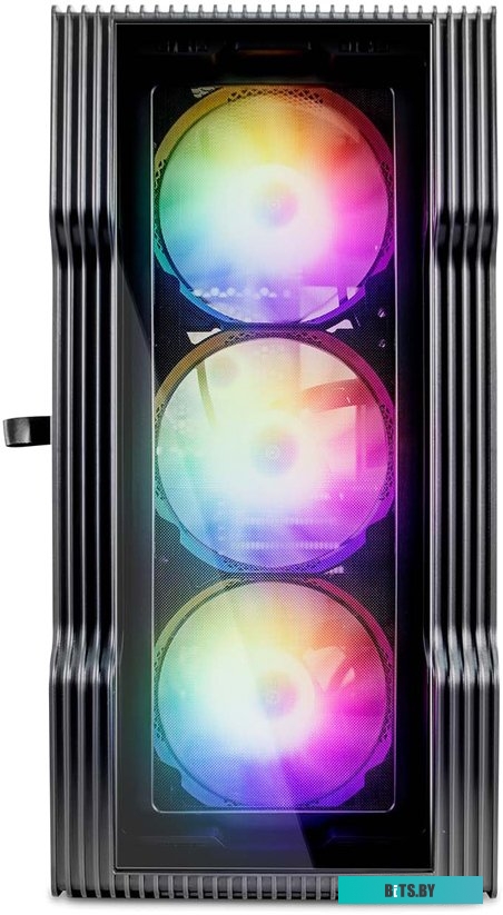 Корпус 1stPlayer Trilobite T3-G (черный) <T3-G-BK-4F1>