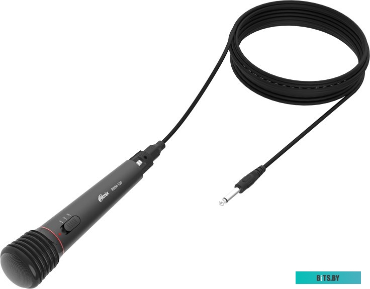 Микрофон Ritmix RWM-100 (черный) <RWM-100 Black>
