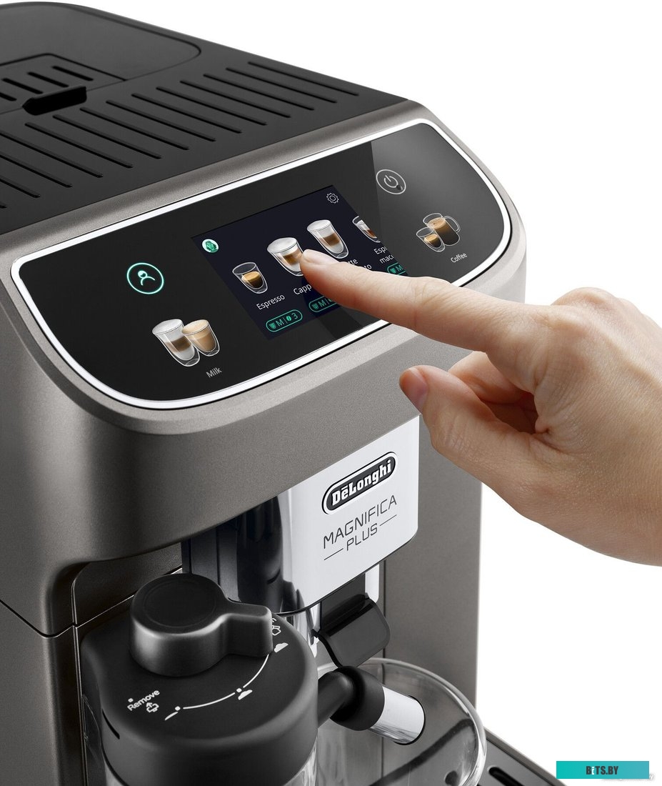 ECAM320.70.TB Кофемашина DeLonghi Magnifica Plus ECAM320.70.TB,  титановый