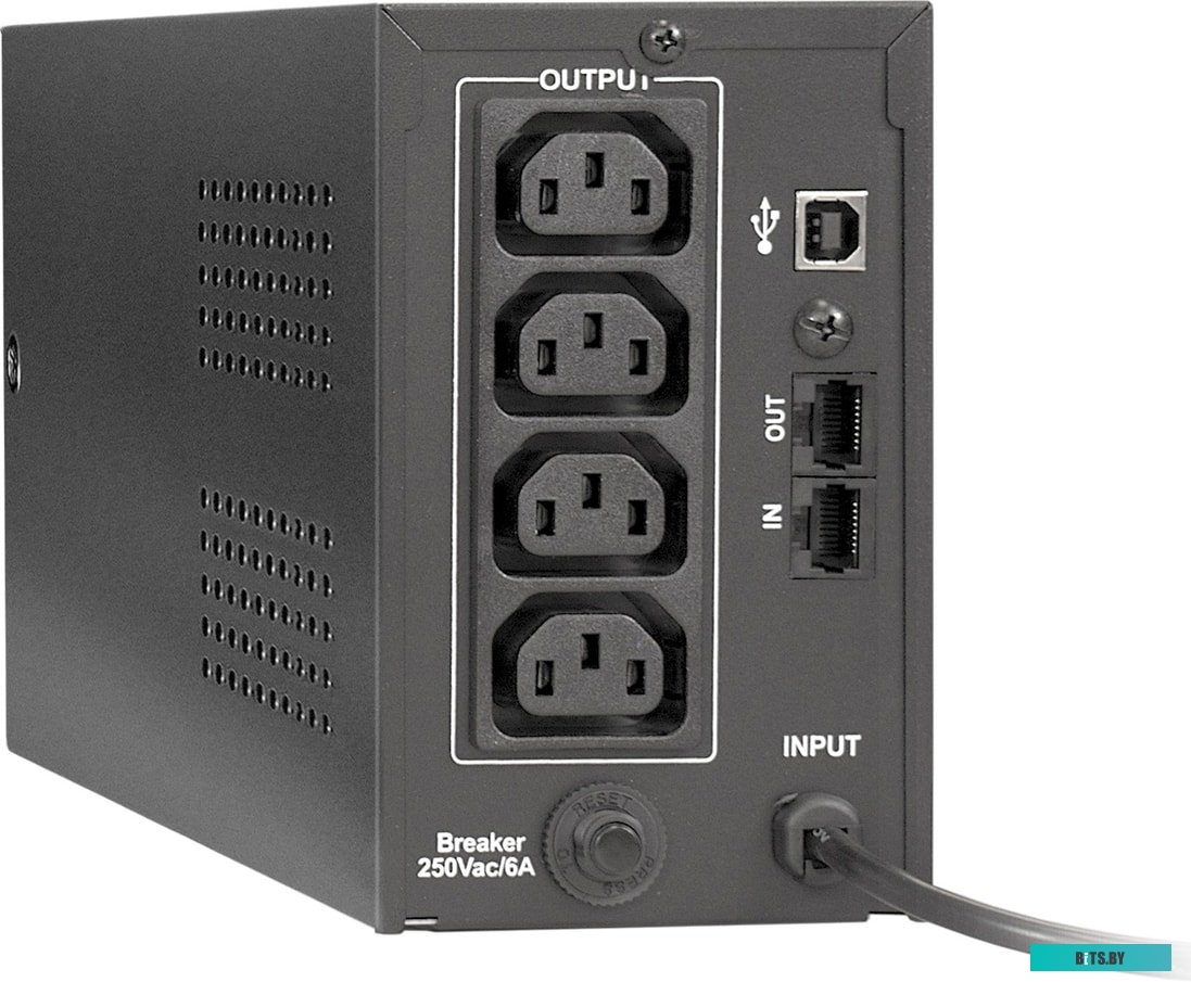 Источник бесперебойного питания (ИБП) ExeGate Power Smart ULB-850.LCD.AVR.C13.RJ.USB <EP285476RUS>