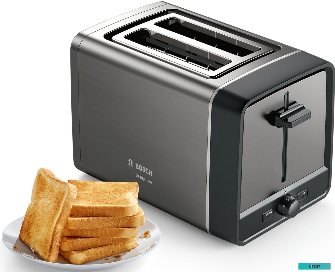 TAT5P425 Тостер Bosch TAT5P425 серый