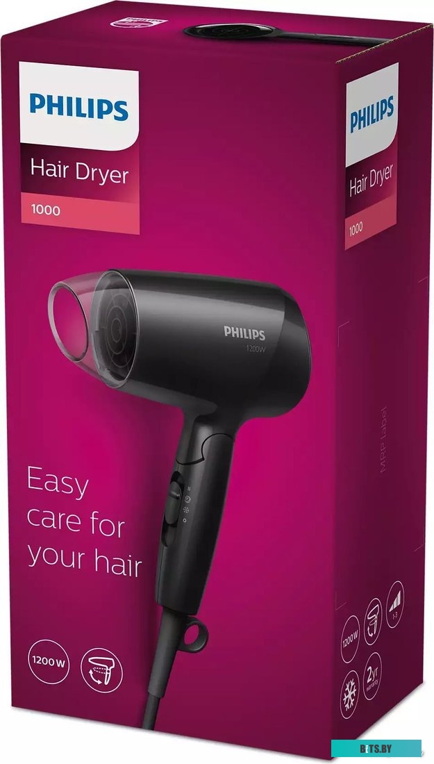 BHC010/10 Фен Philips BHC010/10 1200Вт черный