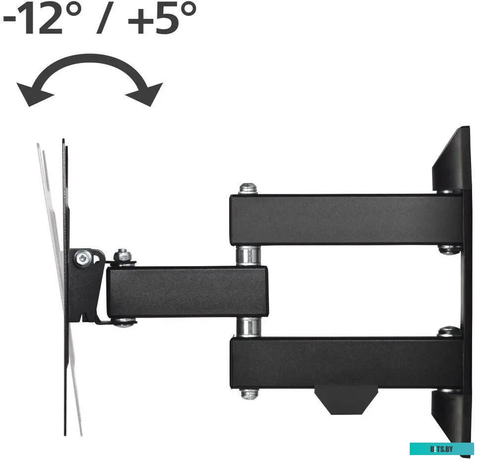 Кронштейн для телевизора Hama 00220822 черный 19"-48" макс.20кг