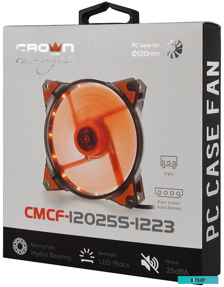 Вентилятор для корпуса Crown CMCF-12025S-1223