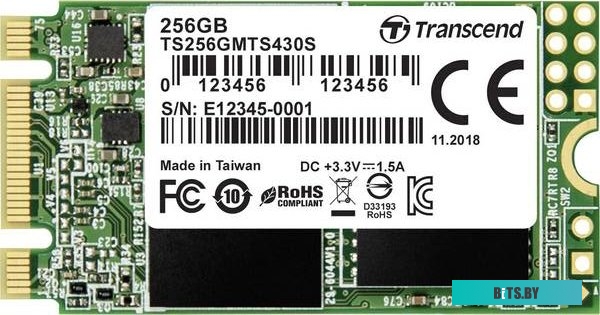 SSD Накопитель Transcend 430S 256GB TS256GMTS430S