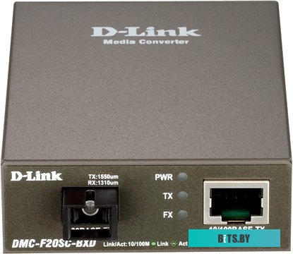Медиаконвертер "D-Link" [DMC-F20SC-BXD/A1A]