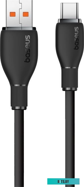 Baseus Pudding Series USB Type-A - USB Type-C (1.2 м, черный)
