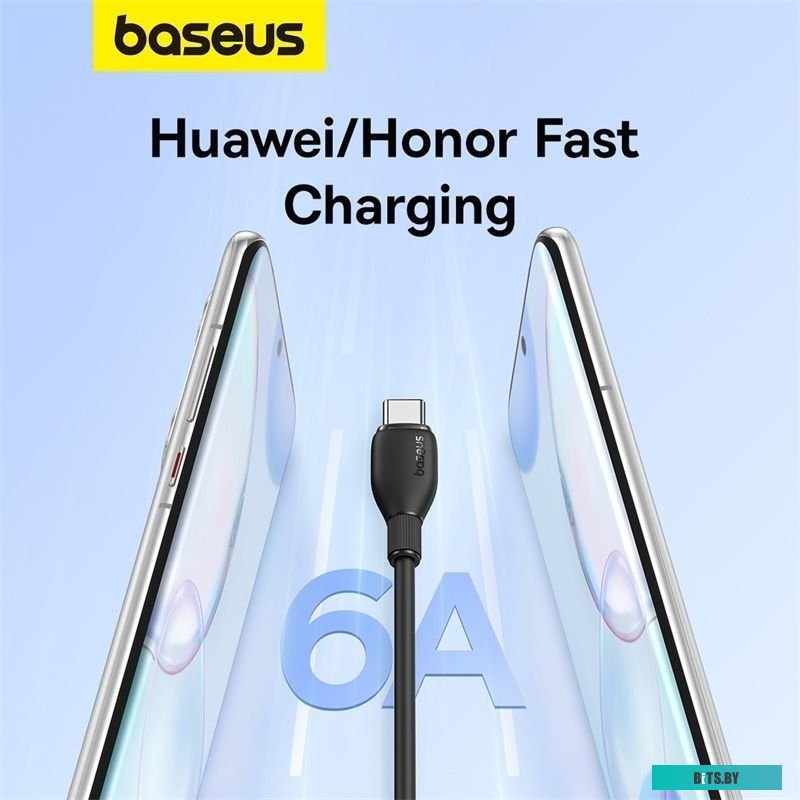 Baseus Pudding Series USB Type-A - USB Type-C (1.2 м, черный)