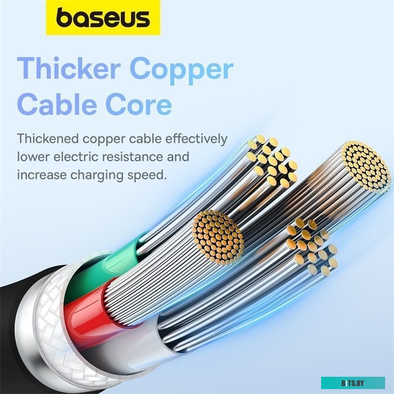 Baseus Pudding Series USB Type-A - USB Type-C (1.2 м, черный)