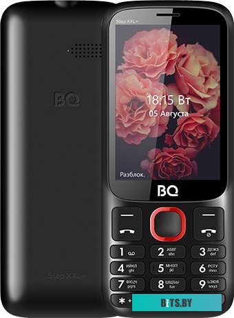 Мобильный телефон BQ 3590 Step XXL+ черный/красный