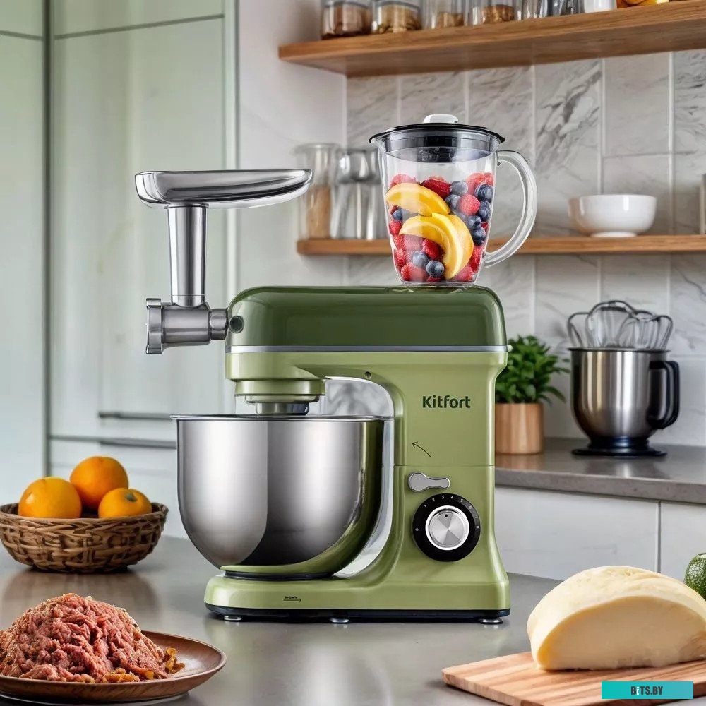 КТ-3436-1 Миксер планетарный KitFort КТ-3436-1, черный