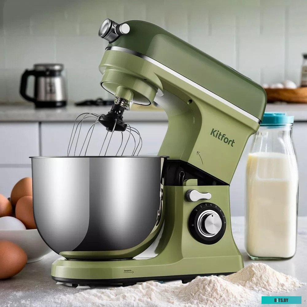 КТ-3436-1 Миксер планетарный KitFort КТ-3436-1, черный