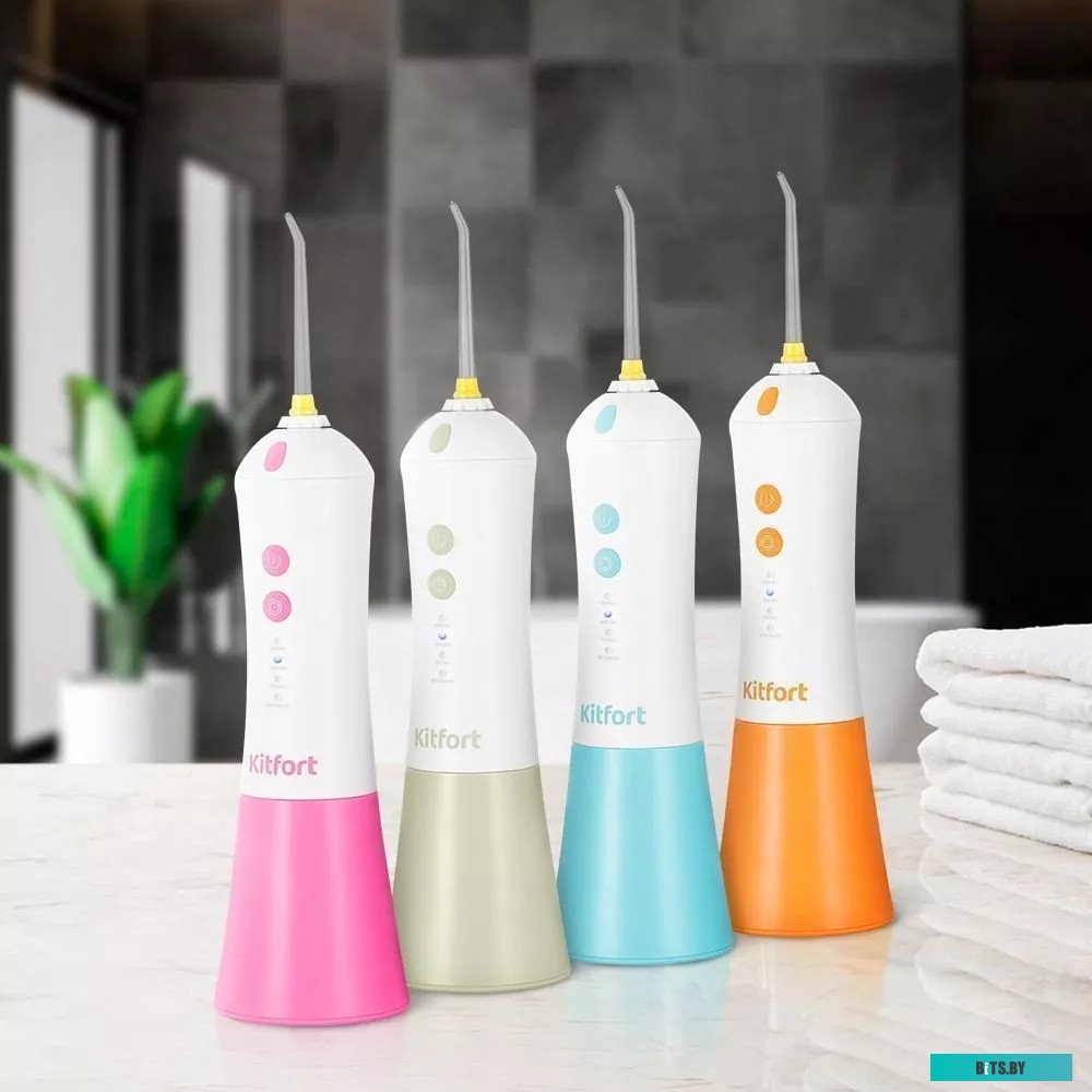 KT-2958-3 Ирригатор для полости рта Kitfort KT-2958-3 (бело-бирюзовый)