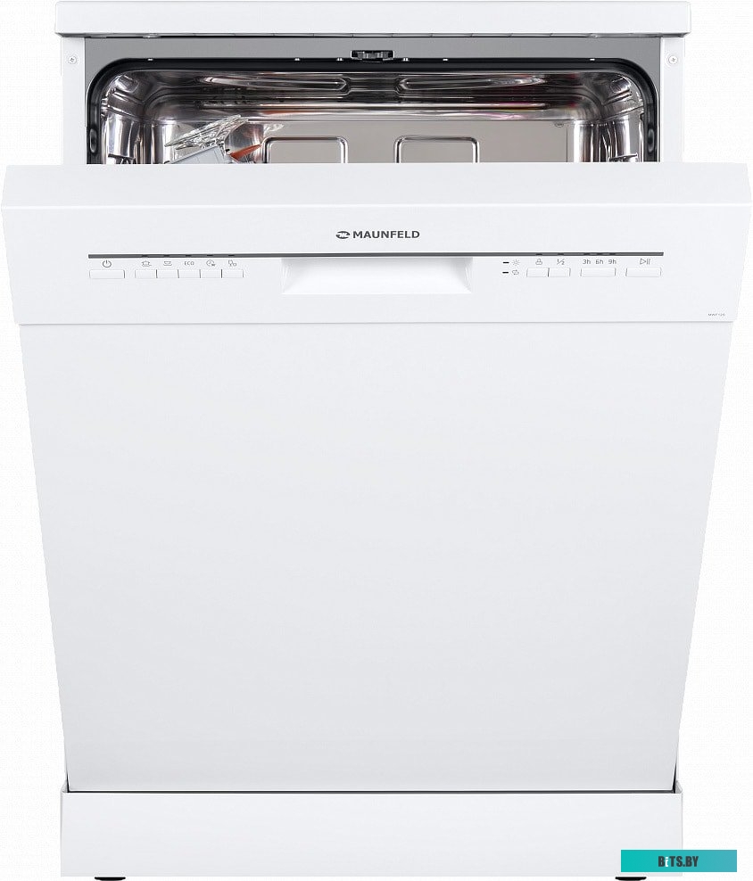УТ000010683 Посудомоечная машина MAUNFELD MWF12S,  полноразмерная, напольная, 59.8см, загрузка 12 комплектов, белая [ут000010683]