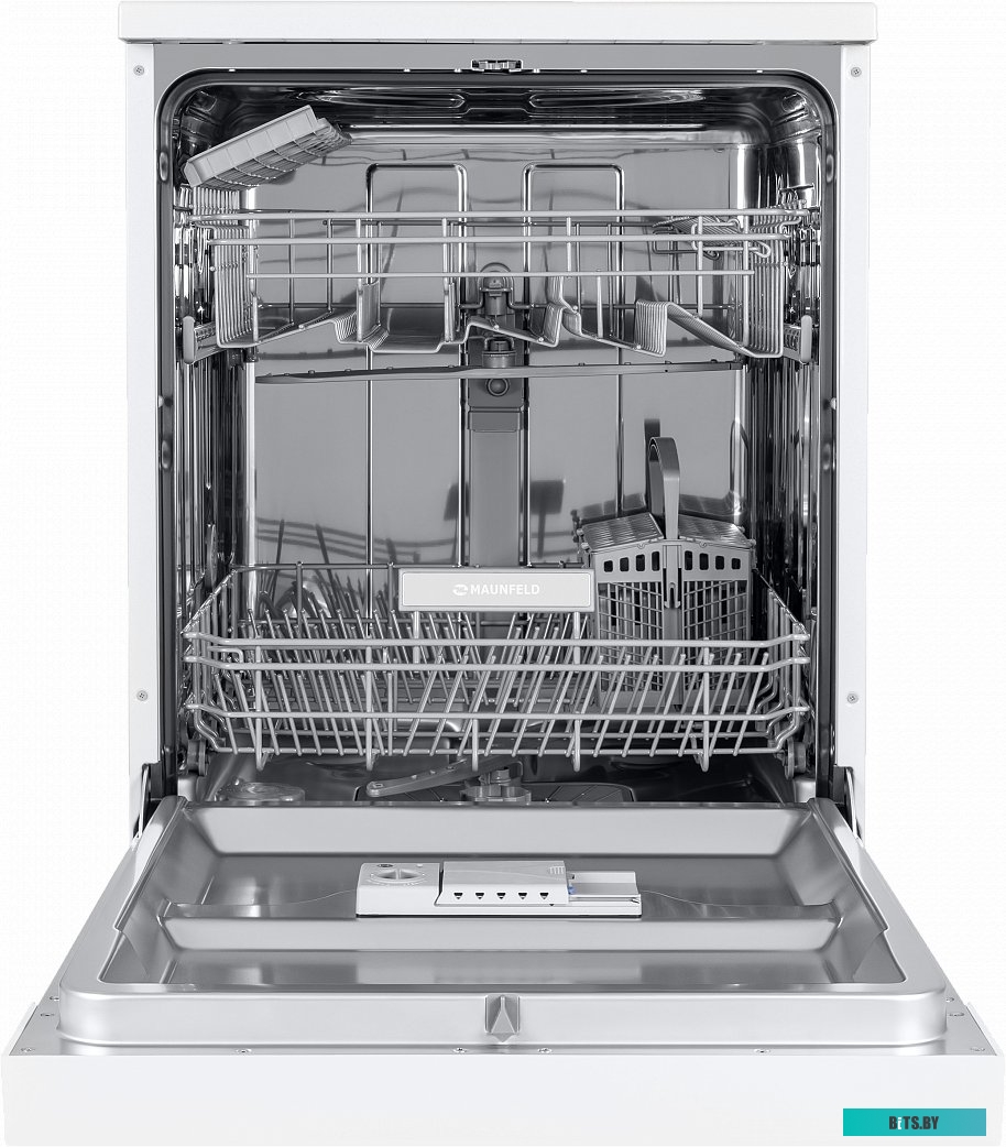 УТ000010683 Посудомоечная машина MAUNFELD MWF12S,  полноразмерная, напольная, 59.8см, загрузка 12 комплектов, белая [ут000010683]