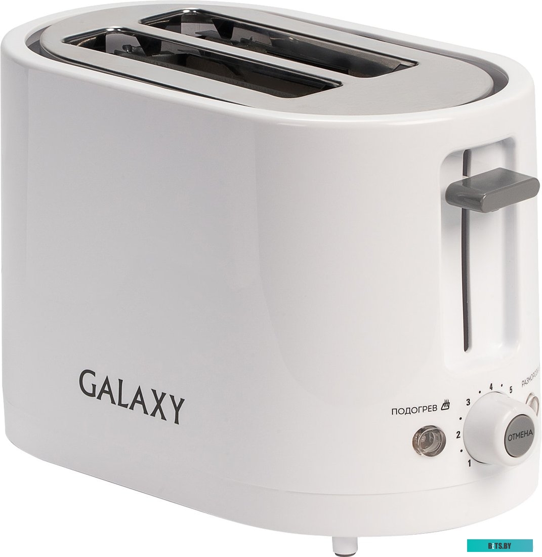 GL2908 White Тостер "Galaxy" [GL2908] <White>