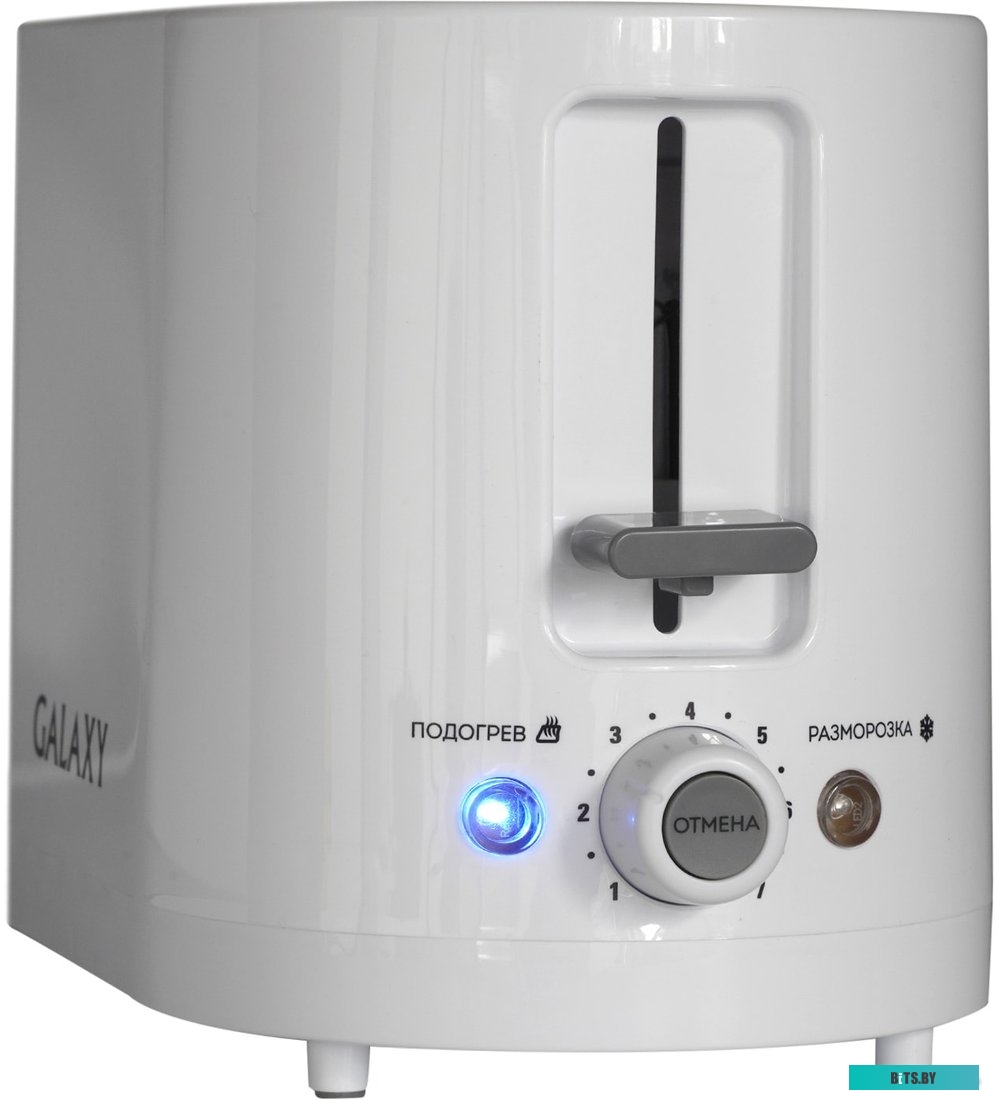GL2908 White Тостер "Galaxy" [GL2908] <White>