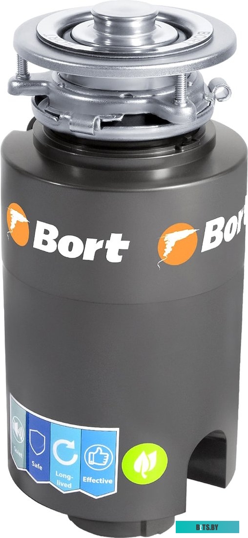 93410242 Измельчитель пищевых отходов Bort Titan 4000 Control 390Вт черный [93410242]