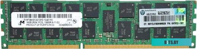 Модуль памяти для сервера HP 16GB DDR3 PC3-10600 (647901-B21)