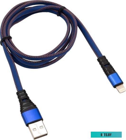Адаптер Rexant 18-7053 USB Type-A - Lightning (1 м, синий)