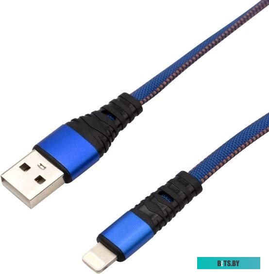 Адаптер Rexant 18-7053 USB Type-A - Lightning (1 м, синий)